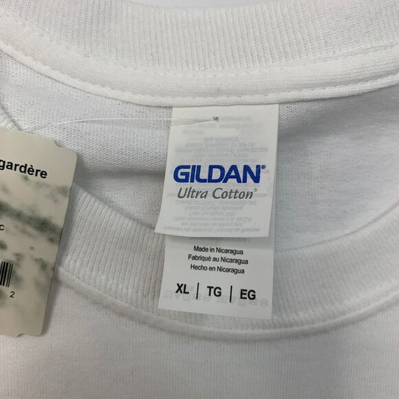 California RepublicT Shirt Mens XL Extra Large White Cotton Graphic Long Sleeve - Picture 4 of 9